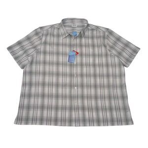 Haggar Cool 18 Tec Men's 4XL Shirt NEW WITH TAGS Button Up Easy Care